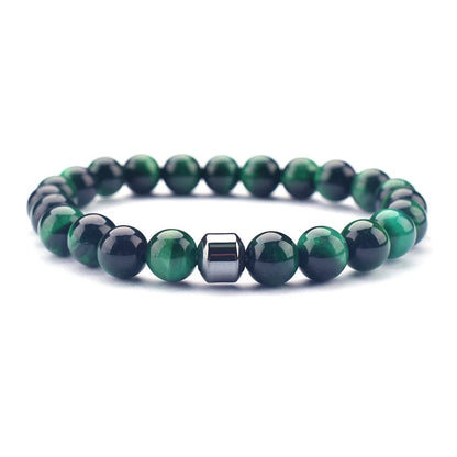 Pärlarmband emerald färg