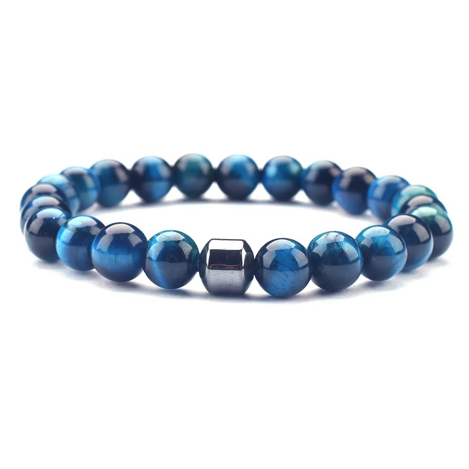 Pärlarmband sapphire färg
