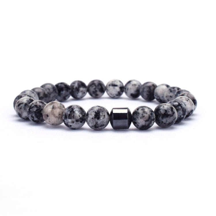 Pärlarmband dark marble
